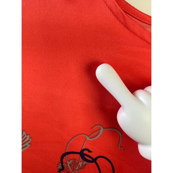 Soft Surroundings Floral Asian Inspired Kimono Drop Shoulder Satin Dress Small - Picture 7 of 14